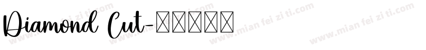Diamond Cut字体转换